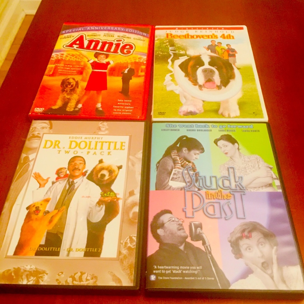 5 Movie DVD Bundle